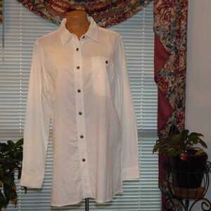 NWT White L/S The Territory Ahead Shirt Large L 14